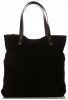 Bőr táska shopper bag Vittoria Gotti fekete V8267